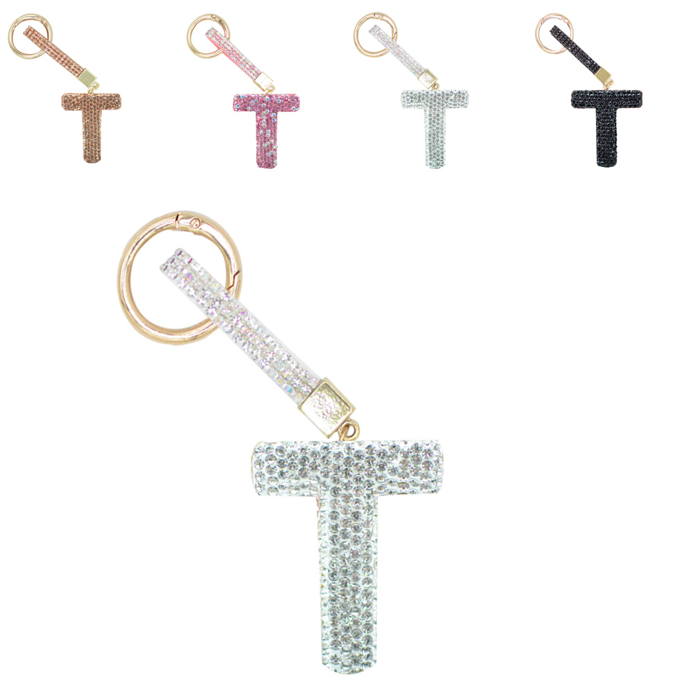 Letter Keychain T (5pcs/Pack) Letter Keychain T (5pcs/Pack)